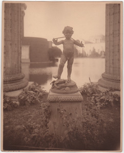 Crab Baby / Young Pan statue